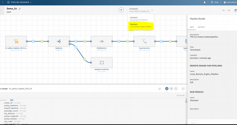 Talend Pipeline Designer